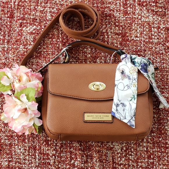 Andrew Marc Handbags - NWT Marc New York Leather Crossbody